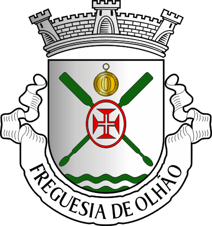 Brasão da freguesia de Olhão - Olhão civil parish, coat-of-arms