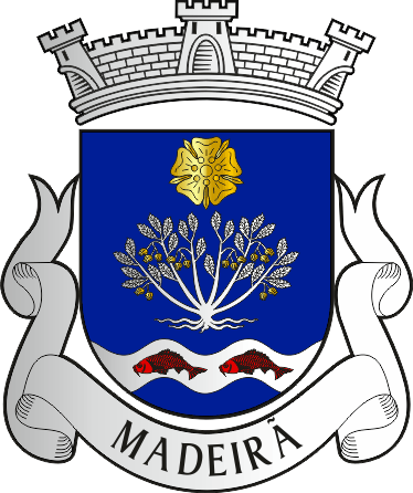 Brasão da freguesia de Madeirã - Madeirã civil parish, coat-of-arms Brasão da freguesia de Madeirã - Madeirã civil parish, coat-of-arms