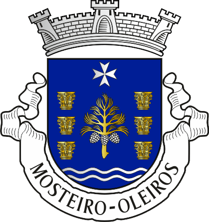 Brasão da freguesia de Mosteiro - Mosteiro civil parish, coat-of-arms