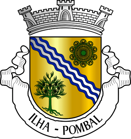 Brasão da antiga freguesia de Ilha - Ilha former civil parish, coat-of-arms
