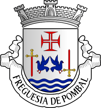 Brasão da freguesia de Pombal - Pombal civil parish, coat-of-arms