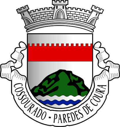Brasão da antiga freguesia de Cossourado - Cossourado former civil parish, coat-of-arms