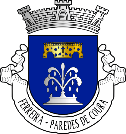 Brasão da antiga freguesia de Ferreira - Ferreira former civil parish, coat-of-arms