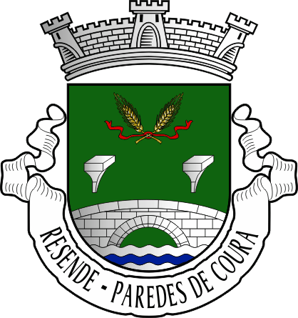 Brasão da antiga freguesia de Resende - Resende former civil parish, coat-of-arms
