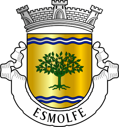 Brasão da freguesia de Esmolfe - Esmolfe civil parish, coat-of-arms Brasão da freguesia de Esmolfe - Esmolfe civil parish, coat-of-arms