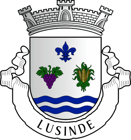 Brasão da freguesia de Lusinde - Lusinde civil parish, coat-of-arms