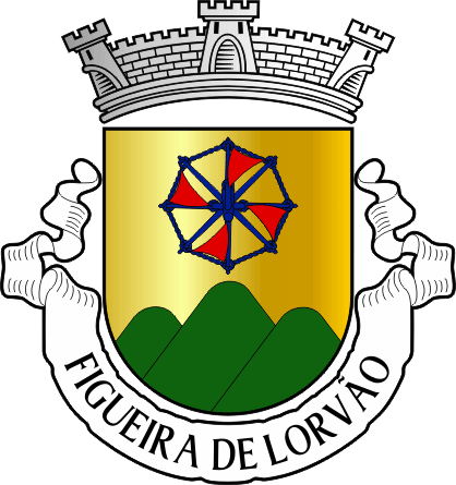 Brasão da freguesia de Figueira de Lorvão - Figueira de Lorvão civil parish, coat-of-arms