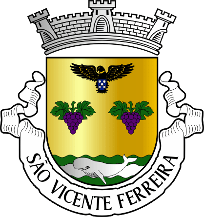 Brasão da freguesia de São Vicente Ferreira - São Vicente Ferreira civil parish, coat-of-arms Brasão da freguesia de São Vicente Ferreira - São Vicente Ferreira civil parish, coat-of-arms