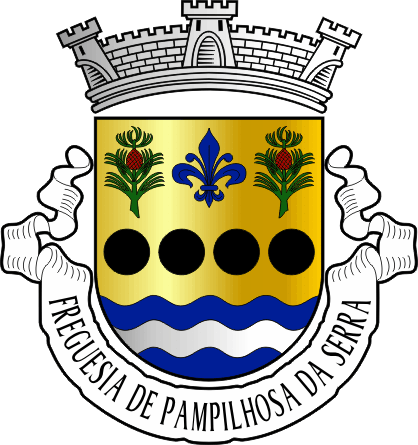 Brasão da freguesia de Pampilhosa da Serra - Pampilhosa da Serra civil parish, coat-of-arms Brasão da freguesia de Pampilhosa da Serra - Pampilhosa da Serra civil parish, coat-of-arms