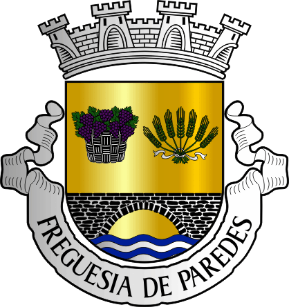 Brasão da Freguesia de Paredes - Paredes civil parish, coat-of-arms