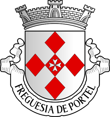 Brasão da freguesia de Portel - Portel civil parish, coat-of-arms Brasão da freguesia de Portel - Portel civil parish, coat-of-arms