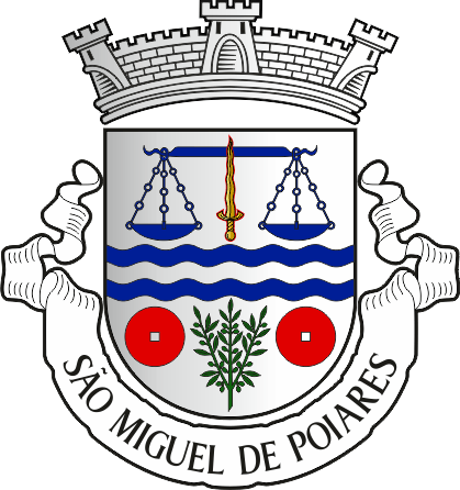 Brasão da freguesia de São Miguel de Poiares - São Miguel de Poiares civil parish, coat-of-arms