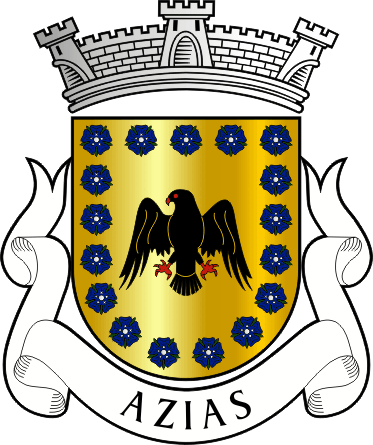 Brasão da freguesia de Azias - Azias civil parish, coat-of-arms