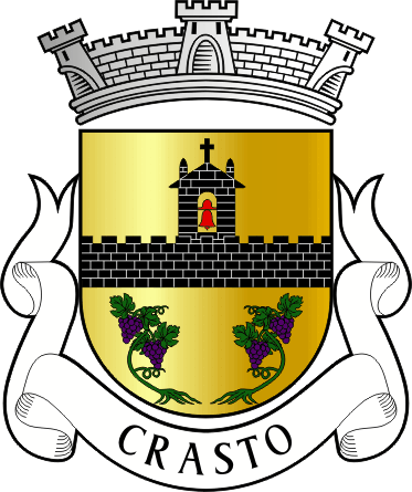 Brasão da antiga freguesia de Crasto - Crasto former civil parish, coat-of-arms
