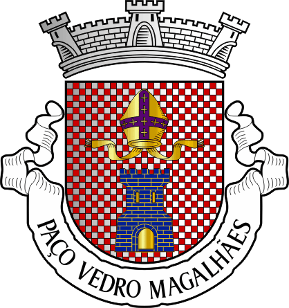 Brasão da antiga freguesia de Paço Vedro de Magalhães - Paço Vedro de Magalhães former civil parish, coat-of-arms
