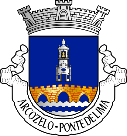 Brasão da freguesia de Arcozelo - Arcozelo civil parish, coat-of-arms