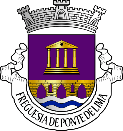 Brasão da antiga freguesia de Ponte de Lima - Ponte de Lima former civil parish, coat-of-arms