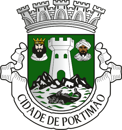 Brasão do Município de Portimão - Portimão municipal coat-of-arms Brasão do Município de Portimão - Portimão municipal coat-of-arms