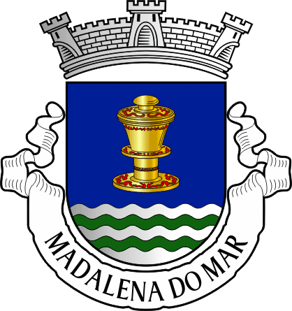 Brasão da freguesia de Madalena do Mar - Madalena do Mar civil parish, coat-of-arms