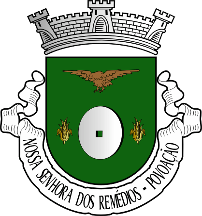 Brasão da freguesia de Nossa Senhora dos Remédios - Nossa Senhora dos Remédios civil parish, coat-of-arms Brasão da freguesia de Nossa Senhora dos Remédios - Nossa Senhora dos Remédios civil parish, coat-of-arms