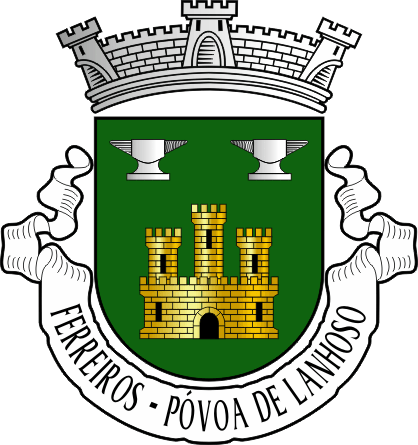 Brasão da freguesia de Ferreiros - Ferreiros civil parish, coat-of-arms