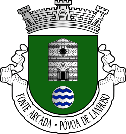 Brasão da antiga freguesia de Fonte Arcada - Fonte Arcada former civil parish, coat-of-arms