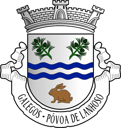 Brasão da freguesia de Galegos - Galegos civil parish, coat-of-arms