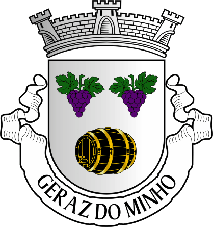 Brasão da freguesia de Geraz do Minho - Geraz do Minho civil parish, coat-of-arms