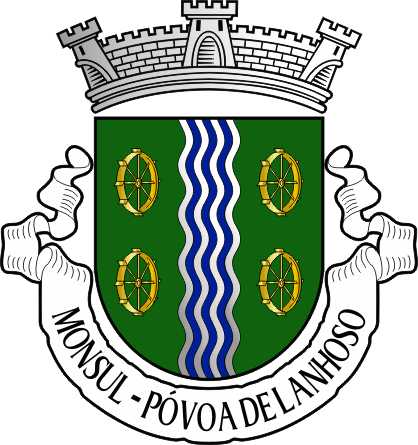 Brasão da freguesia de Monsul - Monsul civil parish, coat-of-arms