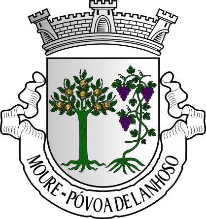 Brasão da antiga freguesia de Moure - Moure former civil parish, coat-of-arms Brasão da antiga freguesia de Moure - Moure former civil parish, coat-of-arms