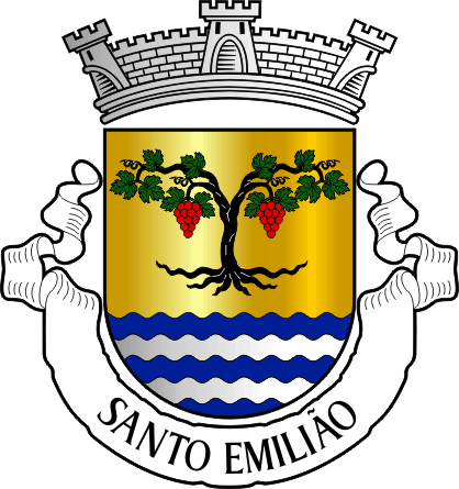 Brasão da freguesia de Santo Emilião - Santo Emilião civil parish, coat-of-arms