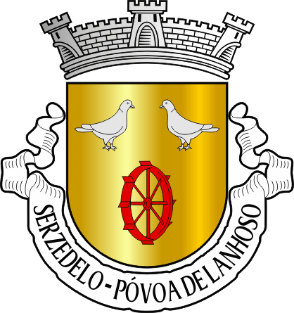 Brasão da freguesia de Serzedelo - Serzedelo civil parish, coat-of-arms