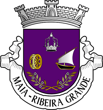 Brasão da freguesia de Maia - Maia civil parish, coat-of-arms Brasão da freguesia de Maia - Maia civil parish, coat-of-arms