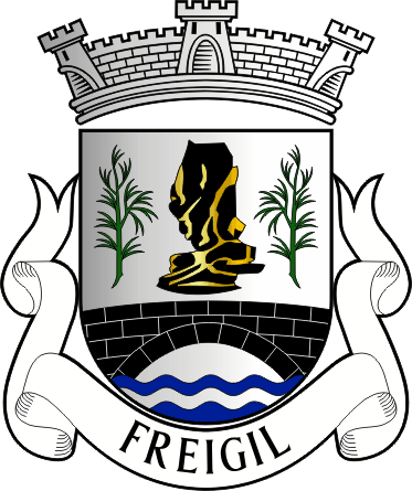 Brasão da antiga freguesia de Freigil - Freigil former civil parish, coat-of-arms