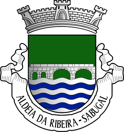 Brasão da antiga freguesia de Aldeia da Ribeira - Aldeia da Ribeira former civil parish, coat-of-arms