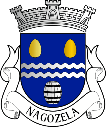 Brasão da antiga freguesia de Nagozela - Nagozela former civil parish, coat-of-arms