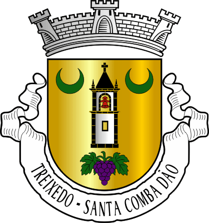 Brasão da antiga freguesia de Treixedo - Treixedo former civil parish, coat-of-arms Brasão da antiga freguesia de Treixedo - Treixedo former civil parish, coat-of-arms