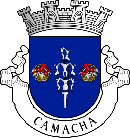 Brasão da freguesia de Camacha - Camacha civil parish, coat-of-arms