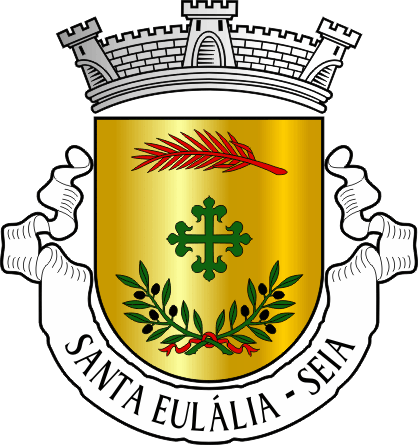 Brasão da antiga freguesia de Santa Eulália - Santa Eulália former civil parish, coat-of-arms