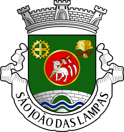 Brasão da antiga freguesia de São João das Lampas - São João das Lampas former civil parish, coat-of-arms