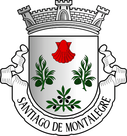 Brasão da freguesia de Santiago de Montalegre - Santiago de Montalegre civil parish, coat-of-arms Brasão da freguesia de Santiago de Montalegre - Santiago de Montalegre civil parish, coat-of-arms