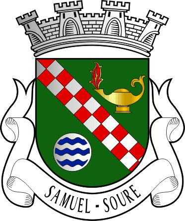Brasão da freguesia de Samuel - Samuel civil parish, coat-of-arms