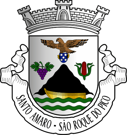 Brasão da freguesia de Santo Amaro - Santo Amaro civil parish, coat-of-arms