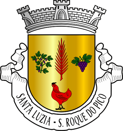 Brasão da freguesia de Santa Luzia - Santa Luzia civil parish, coat-of-arms Brasão da freguesia de Santa Luzia - Santa Luzia civil parish, coat-of-arms