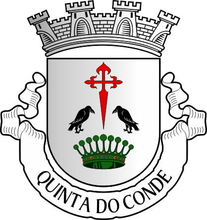 Brasão da freguesia de Quinta do Conde - Quinta do Conde civil parish, coat-of-arms