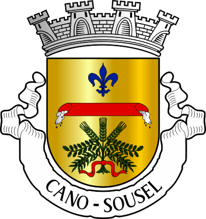 Brasão da freguesia de Cano - Cano civil parish, coat-of-arms