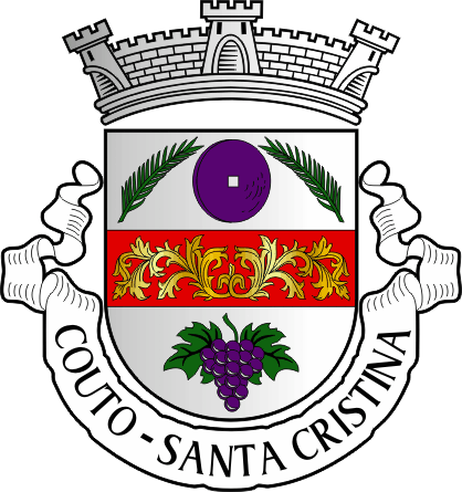 Brasão da antiga freguesia de Couto (Santa Cristina) - Couto (Santa Cristina) former civil parish, coat-of-arms