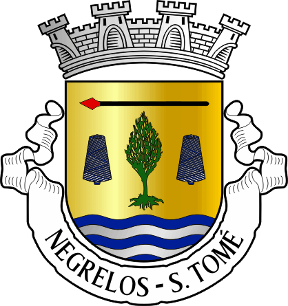 Brasão da freguesia de Negrelos (São Tomé) - Negrelos (São Tomé) civil parish, coat-of-arms