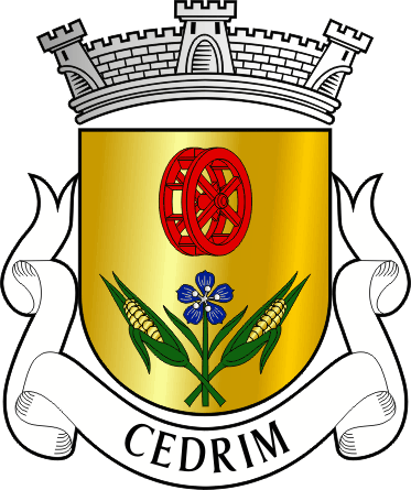 Brasão da antiga freguesia de Cedrim - Cedrim former civil parish, coat-of-arms Brasão da antiga freguesia de Cedrim - Cedrim former civil parish, coat-of-arms