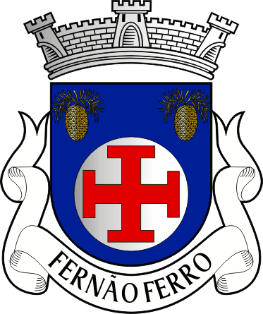 Brasão da freguesia de Fernão Ferro - Fernão Ferro civil parish, coat-of-arms
